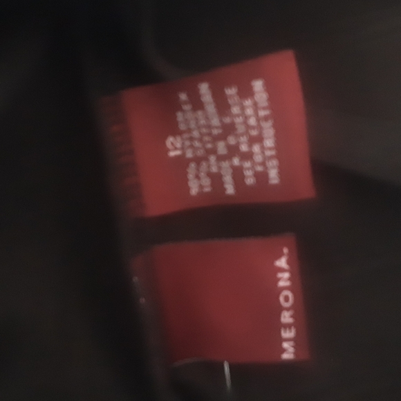 Nwt Merona Support Sports Tank Sz 12 - Picture 4 of 4